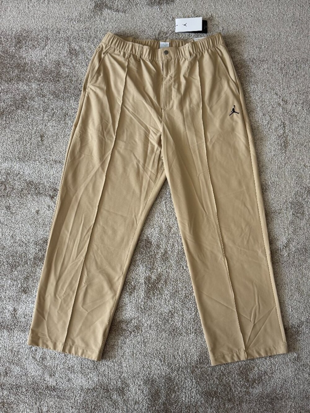 MSRP $110 - Men's XL Jordan Loose Fit/Couple Large/ Golf Pants HQ8673-248-Beige